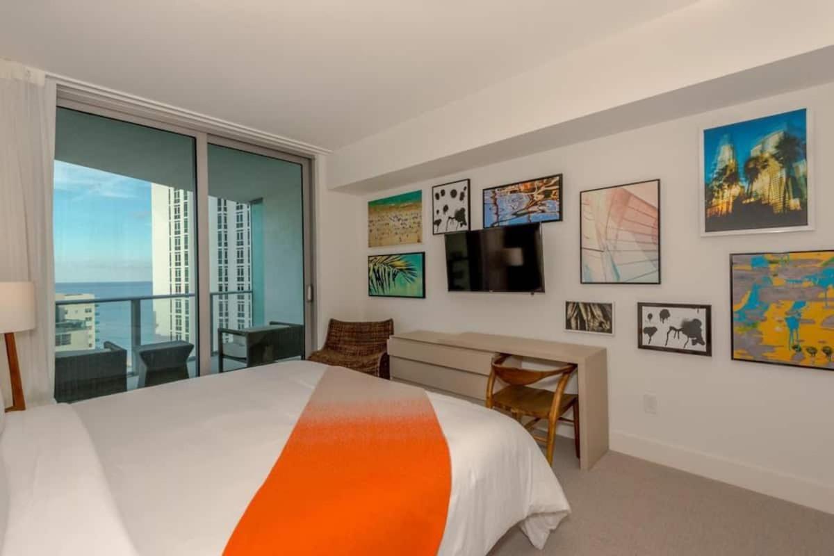 Lyfe On The Beach 25Th Floor 1 Bed Unit With Oceanview 할리우드 외부 사진